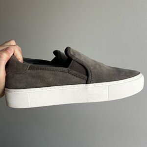 UGG Women's Gray Suede Loafers